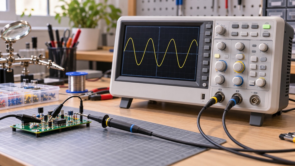 Oscilloscope for Beginners: The Specs That Matter