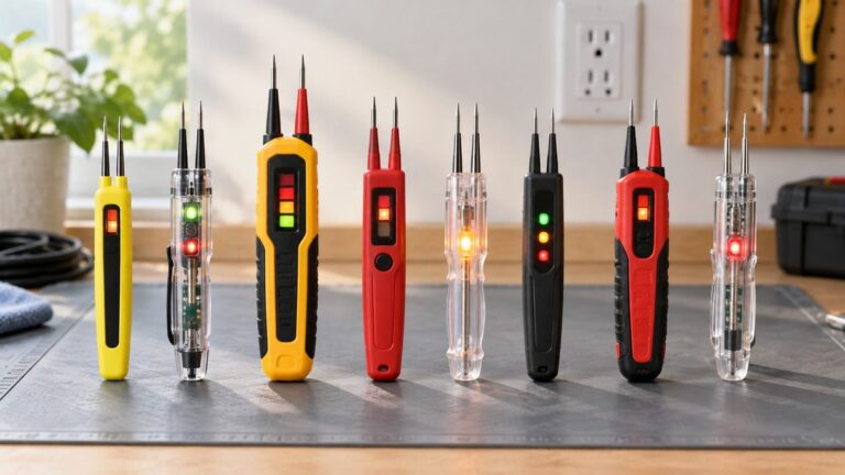 Editorial comparison scene for best two prong voltage tester.