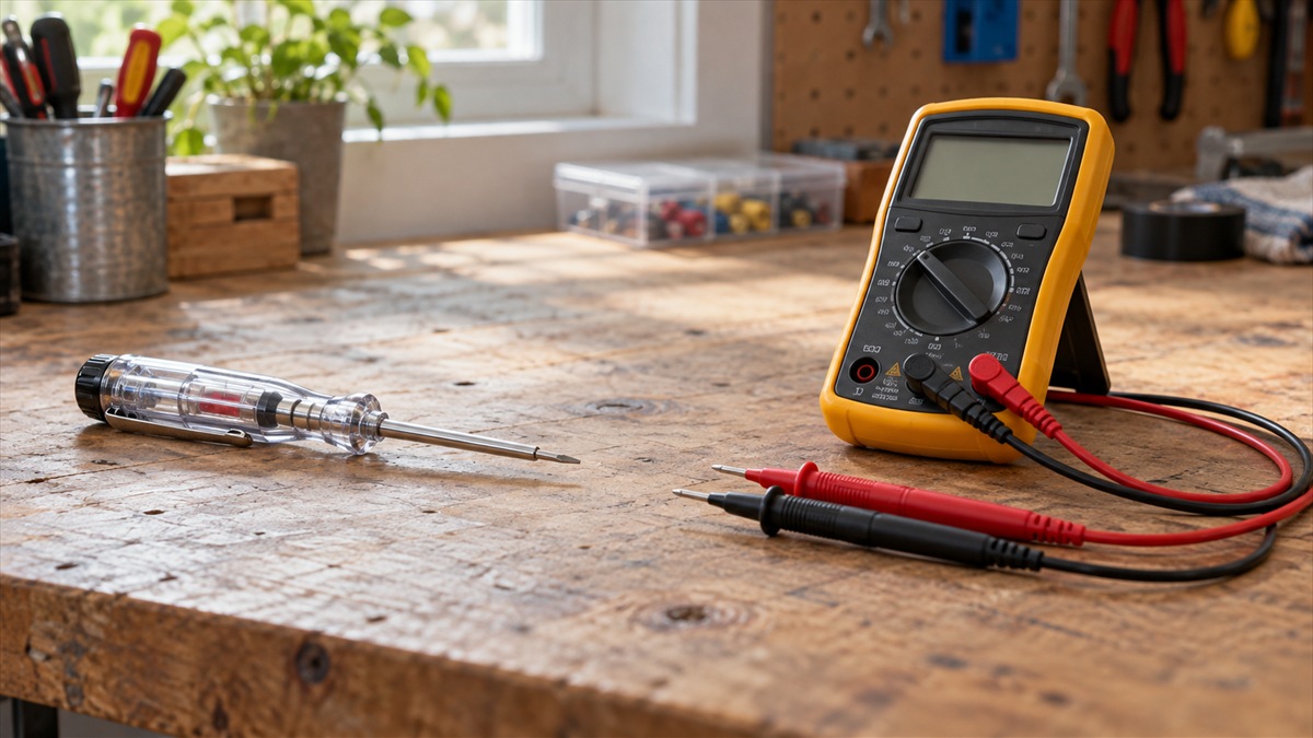 Circuit tester vs multimeter