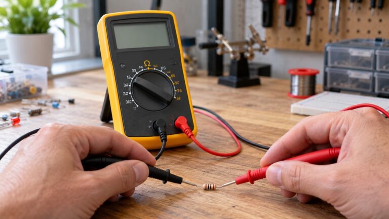 How to Set a Multimeter to Ohms (Resistance)