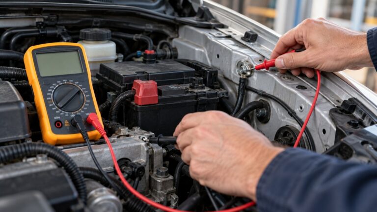 How to Test a Car Ground Wire With a Multimeter