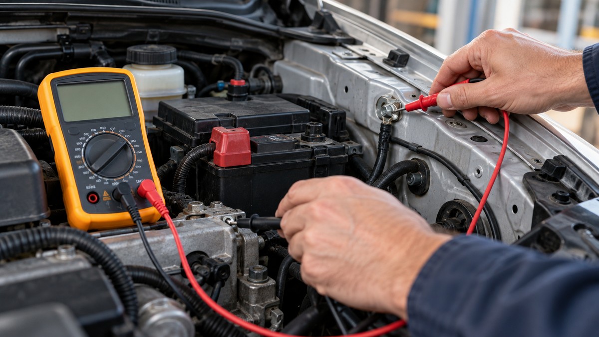 How to Test a Car Ground Wire With a Multimeter