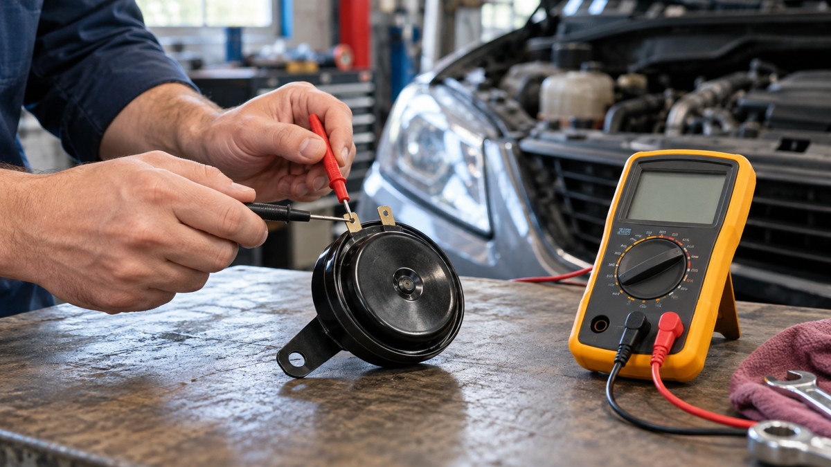 How to Test a Car Horn With a Multimeter