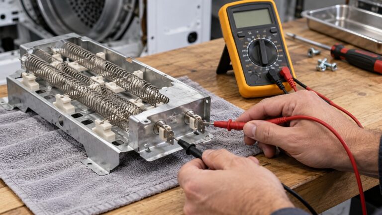 How to Test a Dryer Heating Element With a Multimeter
