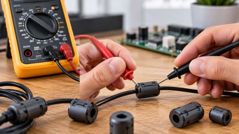 How to Test a Ferrite Bead With a Multimeter