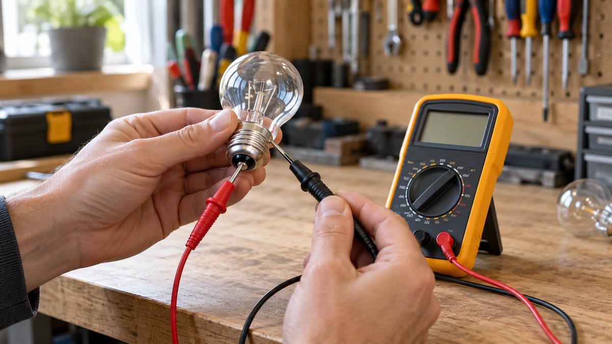 How to Test a Light Bulb With a Multimeter