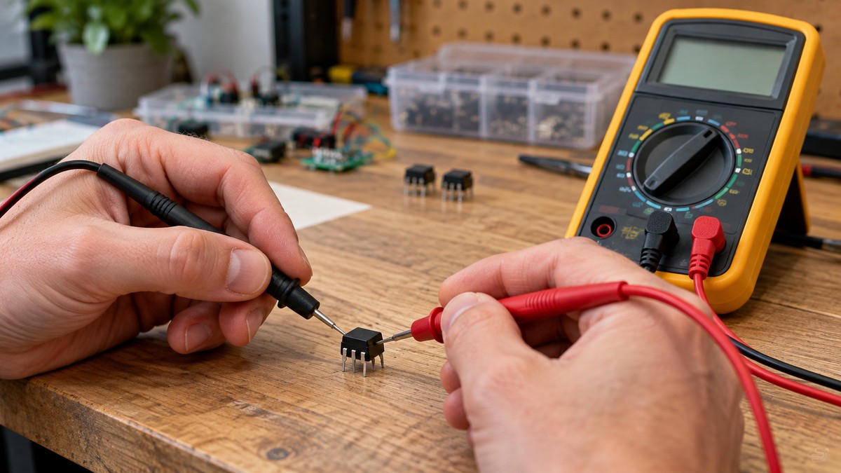 How to Test an Optocoupler With a Multimeter
