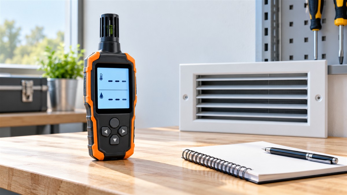 Protmex ht607 temperature humidity meter large lcd backlight with cover review