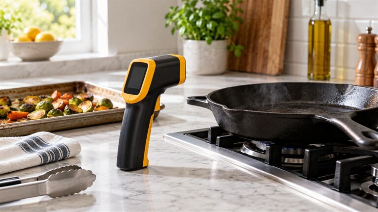 Soonkoda digital infrared thermometer gun for cooking review