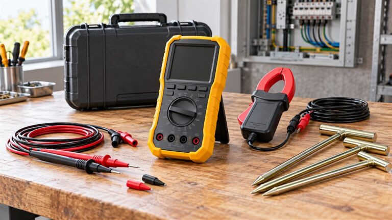 Vanlison 4 in 1 digital multimeter with ground earth resistance review