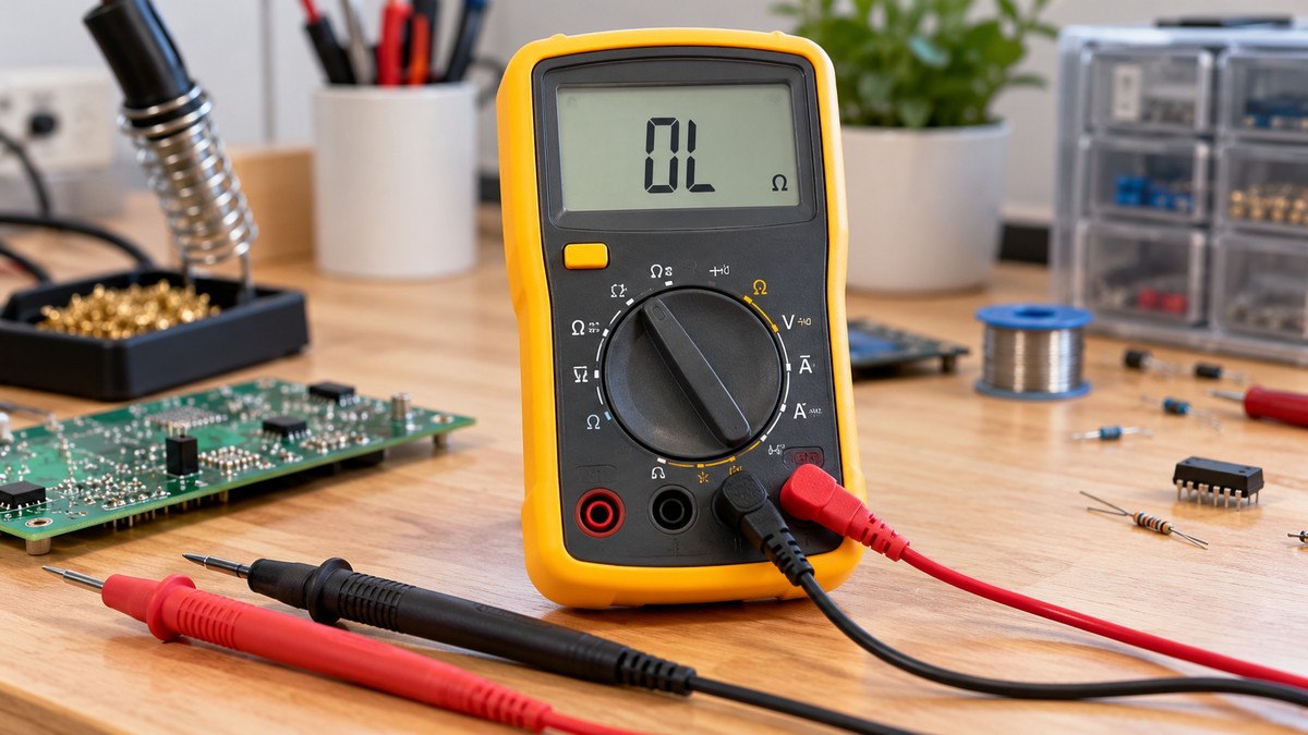What Does OL Mean on a Multimeter