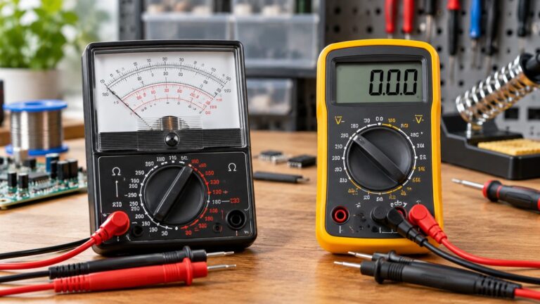 Analog vs Digital Multimeters: What Is the Difference