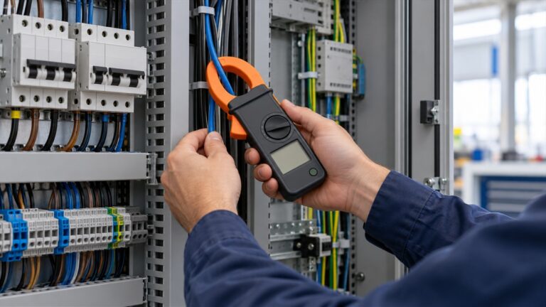 Ac dc true rms clamp meter
