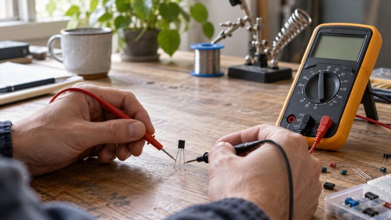 Npn transistor check