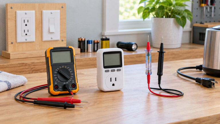 Generic voltmeter options for everyday home electrical troubleshooting.